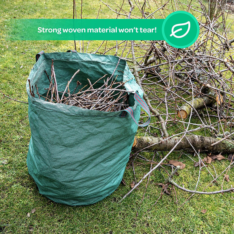 Reusable Garden Waste Tote Bags with Handles